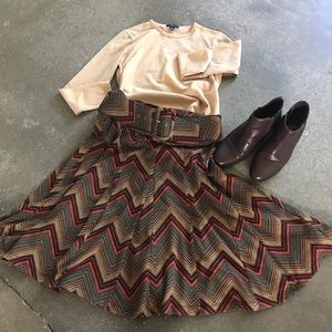 Multi colored Ladies Skirt